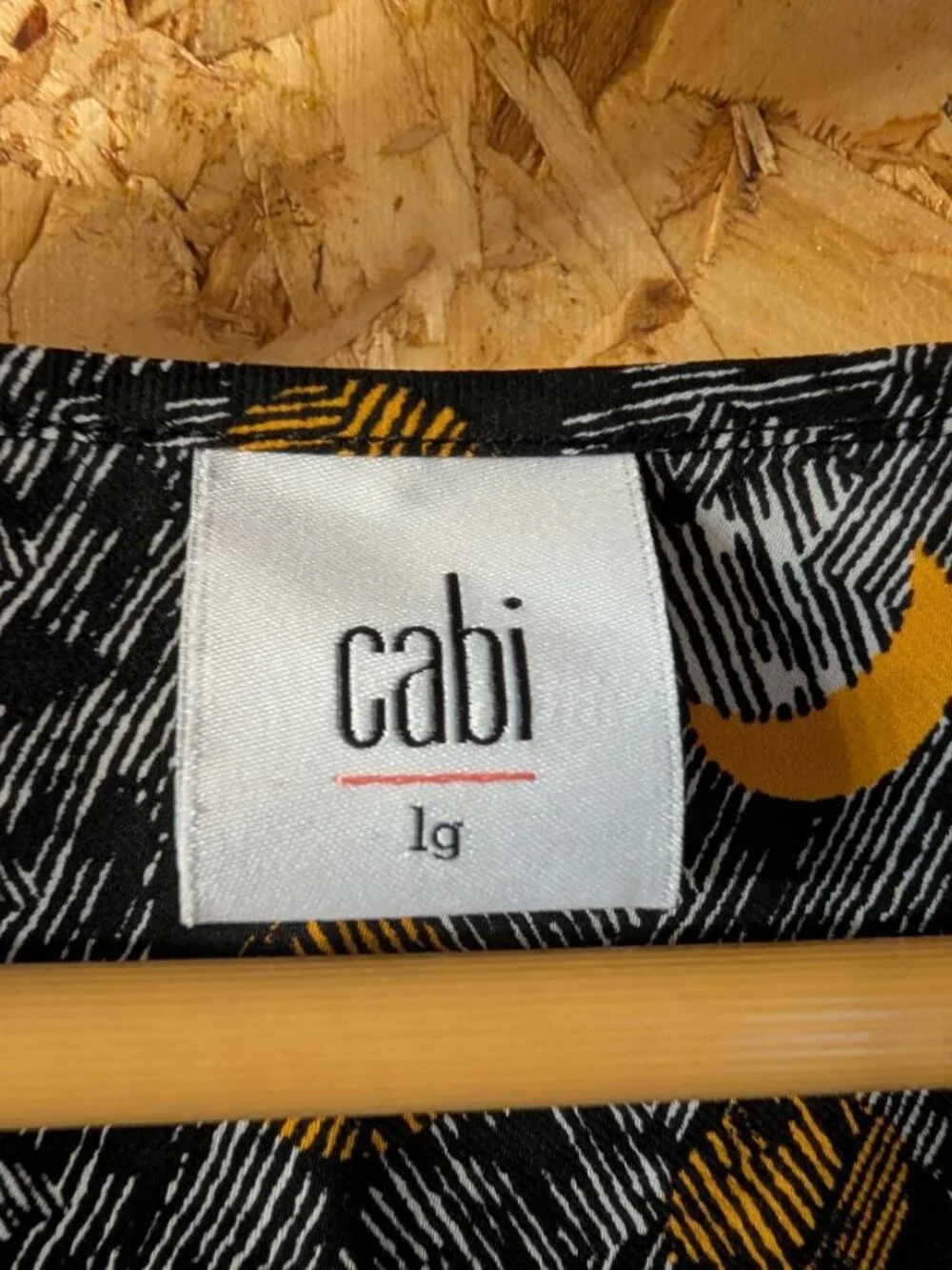 cabi Patterned Blouse - Picture 2 of 6
